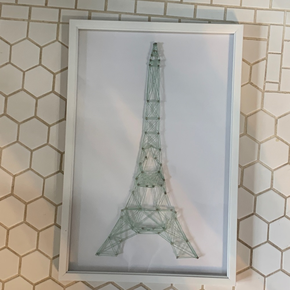 Eiffel Tower string art